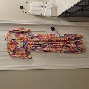 Anthropologie Farm Rio Floral Jumpsuit, XS
